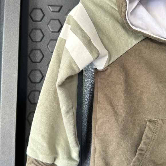 Tommy Bahama spiked dinosaur hoodie & sweatpants Sz 12 months - Picture 6 of 10